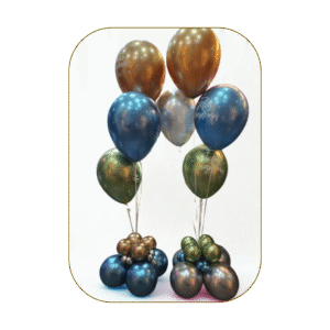 bouquet cumpleaños metálico