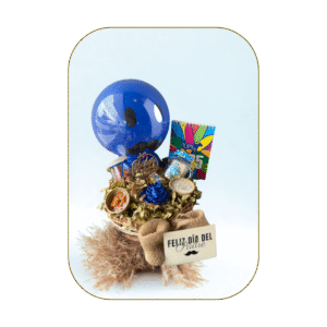 canasta sorpresa azul